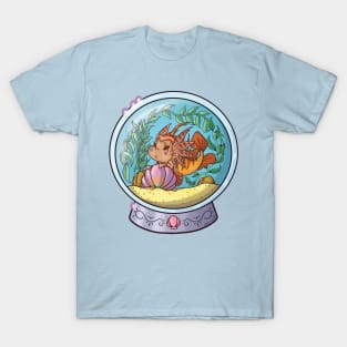 Zebraturkey Fish Mermaid T-Shirt